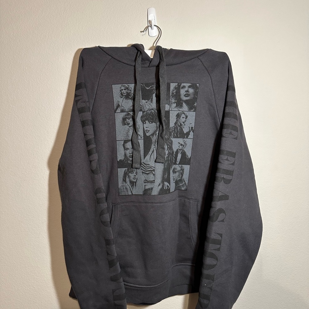 Taylor Swift Eras Tour Grey Hoodie Medium